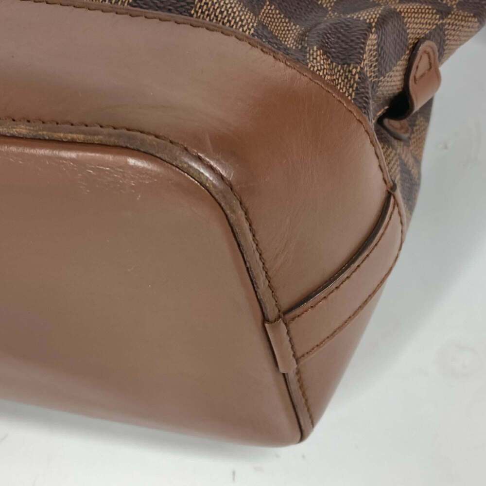 LOUIS VUITTON Authentic Brown Damier Canvas Shoulder Bag - Picture 7 of 16